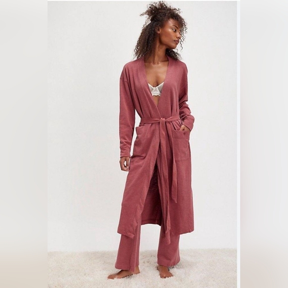 Free People Intimately Babe Im Yours Cardigan Long Sleeve Robe - Picture 1 of 4
